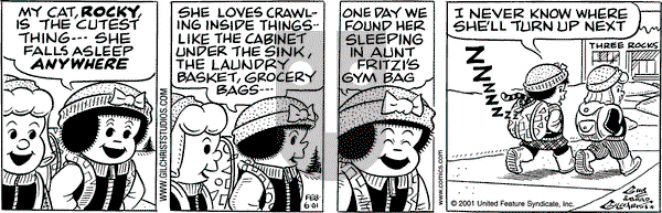 Nancy on Sunday August 26, 2001 Comic Strip