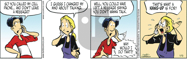 Baldo on Friday January 13, 2006 Comic Strip