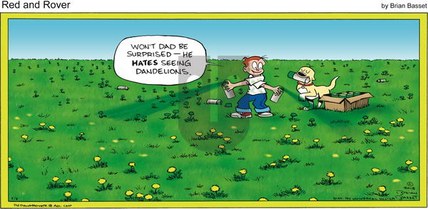 Red and Rover on Sunday May 8, 2016 Comic Strip