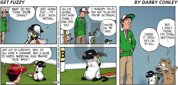 Get Fuzzy on Sunday June 29, 2003 Comic Strip