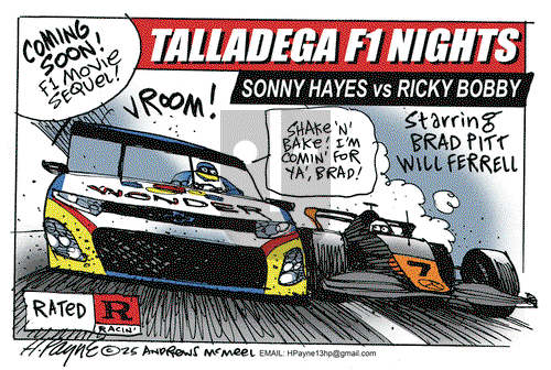 Henry Payne on 2025-07-07 Comic Strip