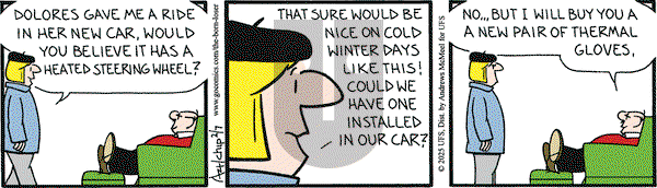 The Born Loser on Friday February 7, 2025 Comic Strip