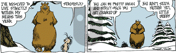 The Grizzwells on Wednesday December 31, 2014 Comic Strip