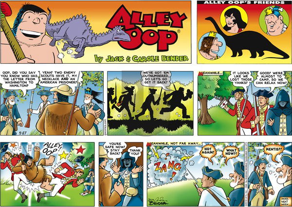 Alley Oop on Sunday May 27, 2018 Comic Strip