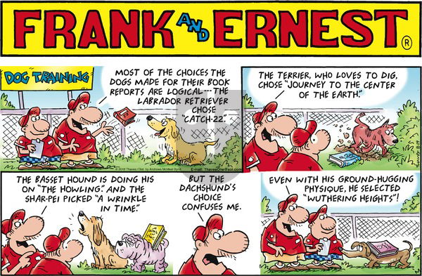 Frank and Ernest on Sunday August 19, 2018 Comic Strip