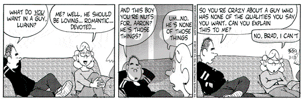 Luann on Thursday November 13, 1997 Comic Strip
