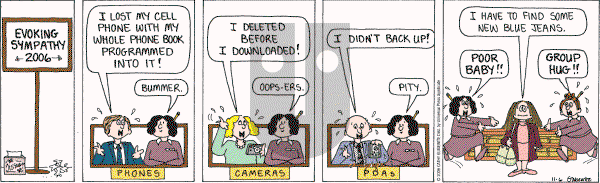 Cathy Classics - Monday November 6, 2006 Comic Strip