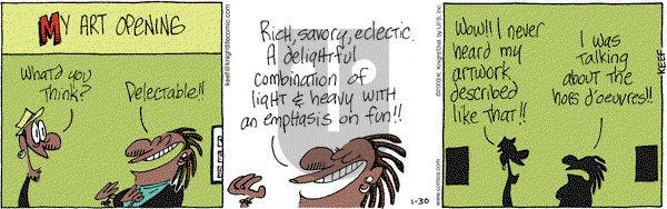 The Knight Life on Friday January 30, 2009 Comic Strip