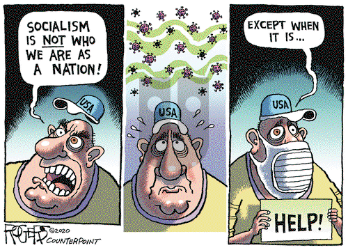 Rob Rogers on Wednesday March 18, 2020 Comic Strip