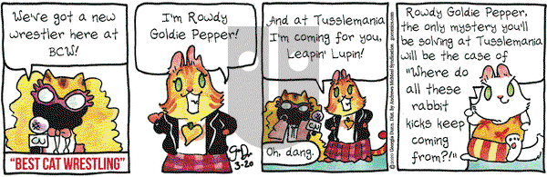 Breaking Cat News on Friday March 20, 2020 Comic Strip