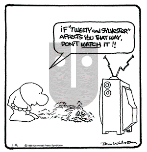 Ziggy on Saturday January 9, 1988 Comic Strip