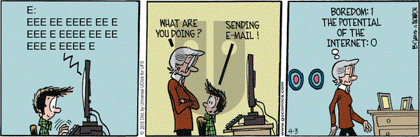 Grand Avenue on Friday April 3, 2015 Comic Strip