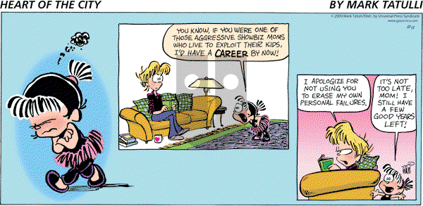 Heart of the City on Sunday October 11, 2009 Comic Strip