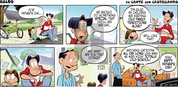 Baldo on Sunday June 17, 2018 Comic Strip
