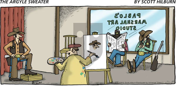 The Argyle Sweater on Sunday April 22, 2012 Comic Strip