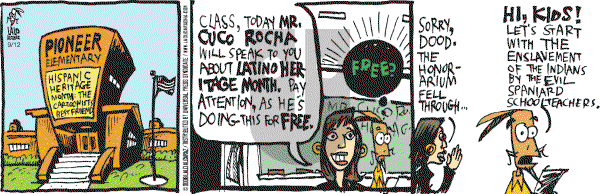 La Cucaracha on Tuesday September 12, 2006 Comic Strip