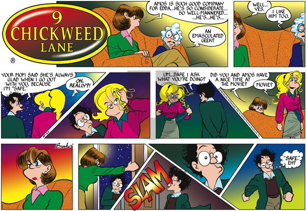 9 Chickweed Lane on Sunday October 27, 2002 Comic Strip