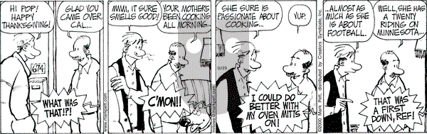 Mr. Lowe on Saturday November 23, 2024 Comic Strip