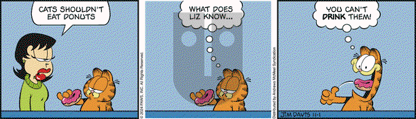 Garfield - Friday November 1, 2024 Comic Strip