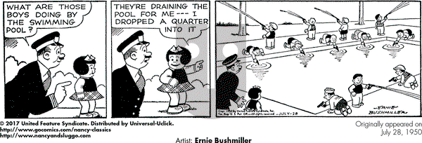 Nancy Classics on Friday July 28, 2017 Comic Strip