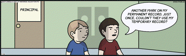 F Minus on Monday July 14, 2014 Comic Strip