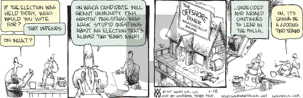 Non Sequitur - Wednesday February 28, 2007 Comic Strip