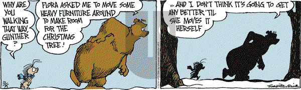 The Grizzwells on Monday December 15, 2014 Comic Strip