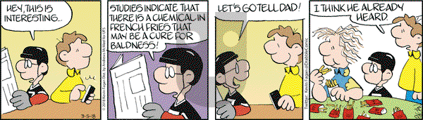 Drabble on Monday March 5, 2018 Comic Strip