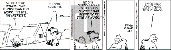 Over the Hedge on Thursday October 2, 1997 Comic Strip