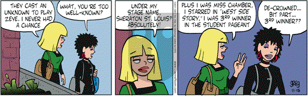 Luann on Tuesday November 15, 2011 Comic Strip