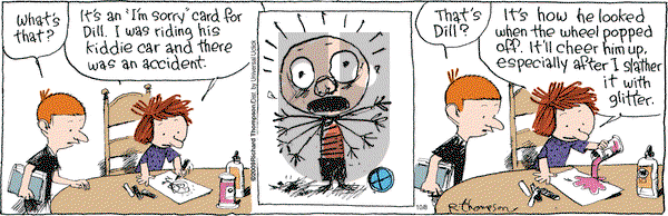 Cul de Sac on Saturday October 8, 2016 Comic Strip