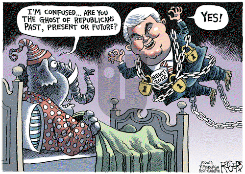 Rob Rogers on Thursday December 1, 2011 Comic Strip