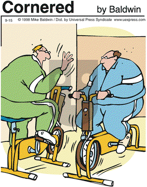 Cornered on Monday February 15, 1999 Comic Strip