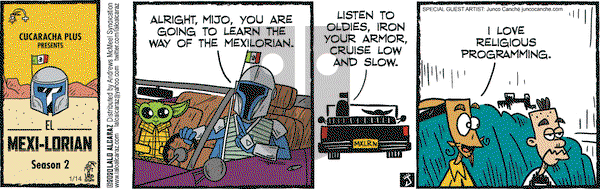 La Cucaracha on Tuesday January 14, 2020 Comic Strip