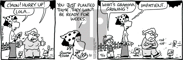Lola on Wednesday May 17, 2006 Comic Strip