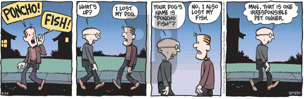 Pooch Cafe on Wednesday August 29, 2007 Comic Strip