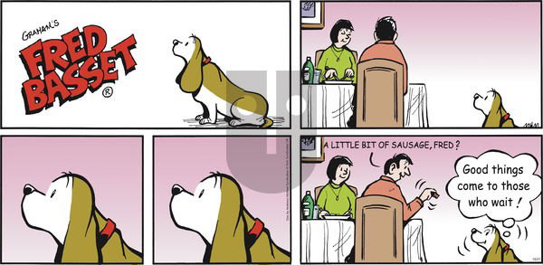 Fred Basset on Sunday October 21, 2018 Comic Strip