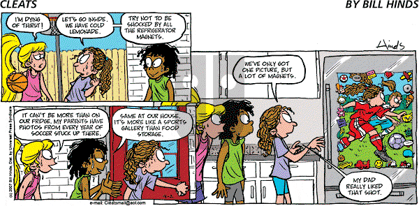 Cleats - Sunday September 2, 2007 Comic Strip