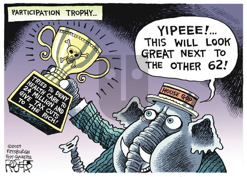 Rob Rogers on Sunday May 7, 2017 Comic Strip