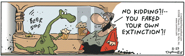 Frank and Ernest on Wednesday August 23, 2006 Comic Strip