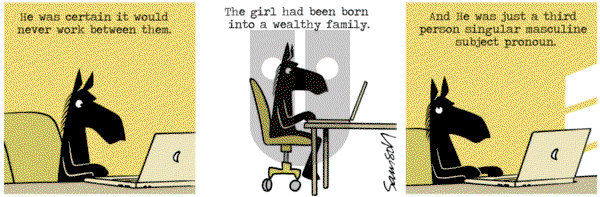 Dark Side of the Horse on Tuesday October 24, 2017 Comic Strip