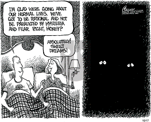 Stuart Carlson on Wednesday October 17, 2001 Comic Strip