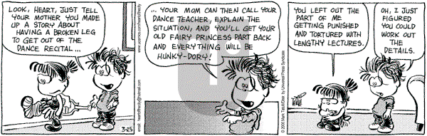 Heart of the City on Saturday March 25, 2006 Comic Strip
