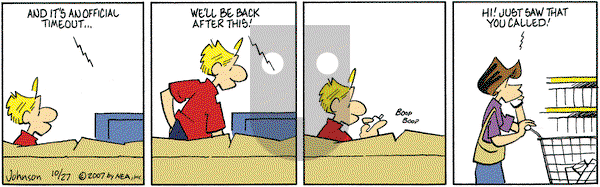 Arlo and Janis on Saturday October 27, 2007 Comic Strip