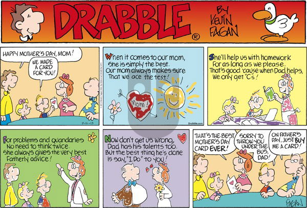 Drabble on Sunday May 12, 2013 Comic Strip