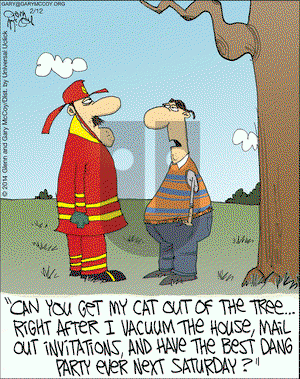 The Flying McCoys on Wednesday February 12, 2014 Comic Strip