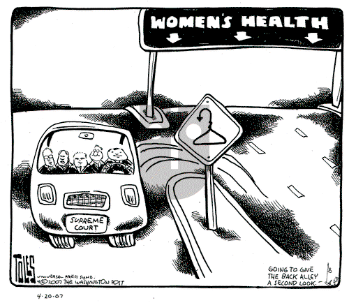 Tom Toles on Friday April 20, 2007 Comic Strip