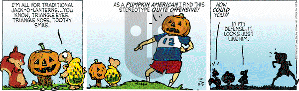 Over the Hedge on Tuesday October 25, 2016 Comic Strip