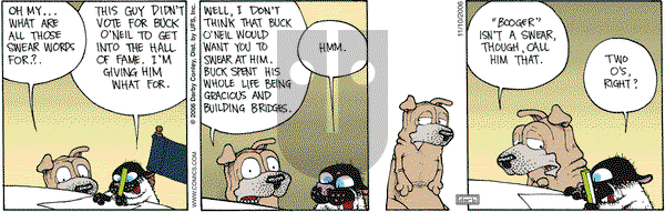 Get Fuzzy on Friday November 10, 2006 Comic Strip