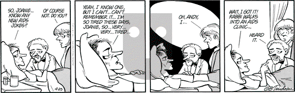 Doonesbury - Wednesday April 25, 1990 Comic Strip